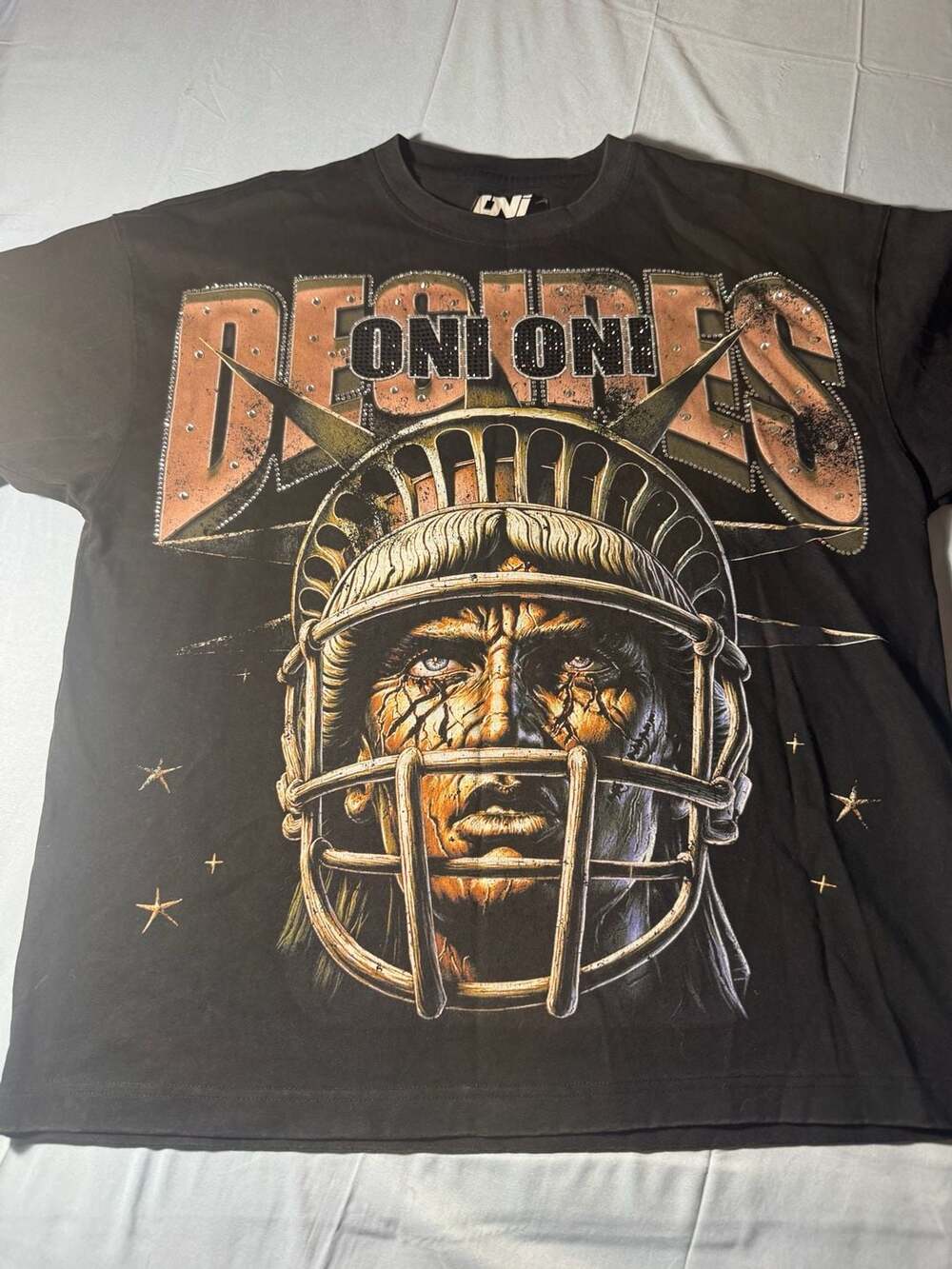 ONI Limited Edition Streetwear Brand Graphic T-Shirt Size L